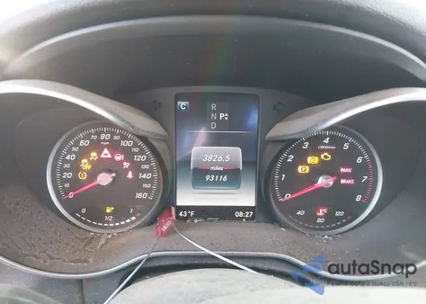 2016 Mercedes-Benz C 300 from USA, damaged, VIN 55SWF4JB1GU121999